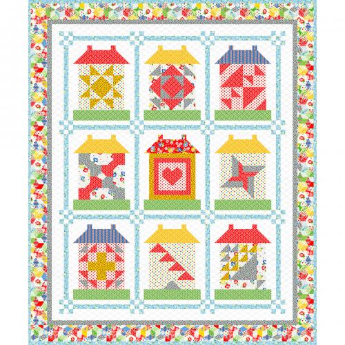 Welcome Home Quilt Pattern - Free Digital Download-Windham Fabrics-My Favorite Quilt Store