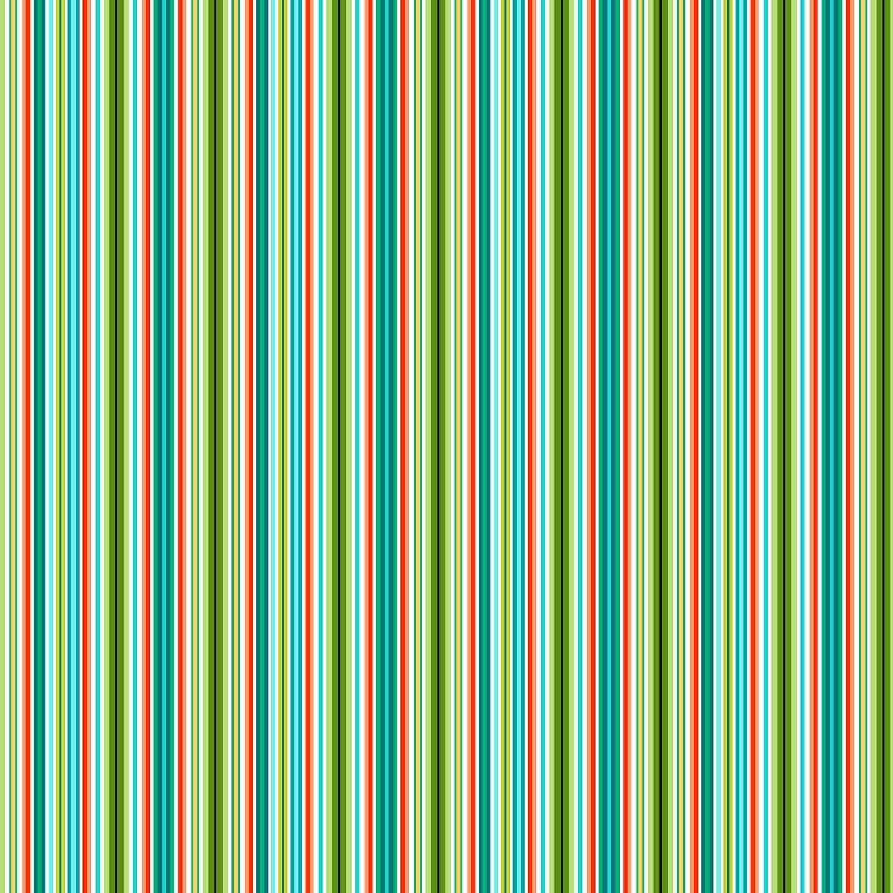 Wild Party Multi Luscious Stripes Fabric