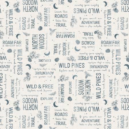 Roam Free Wander Far, Back Print