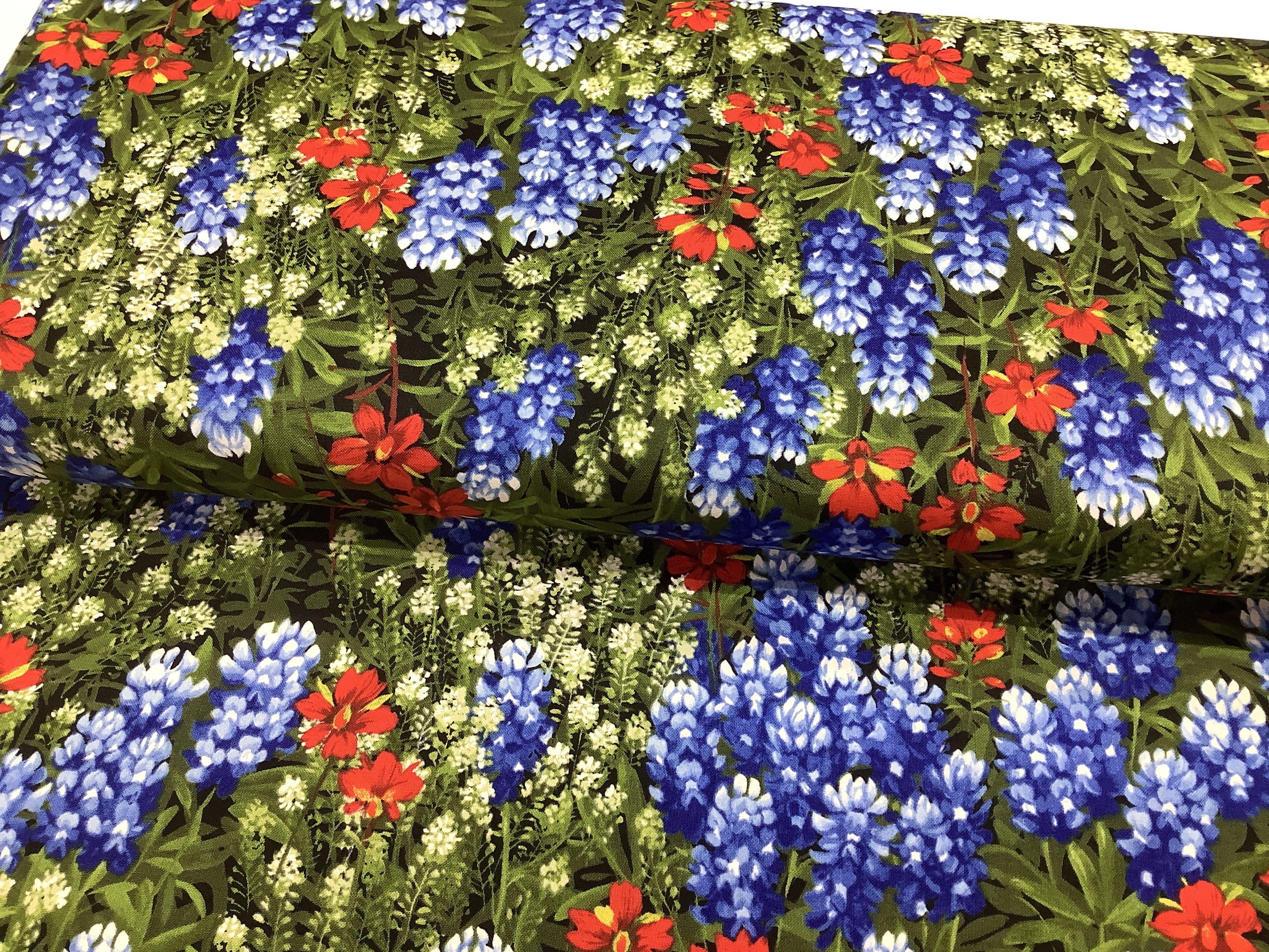 Wildflower Bluebonnet Favorite Fabric-Moda Fabrics-My Favorite Quilt Store