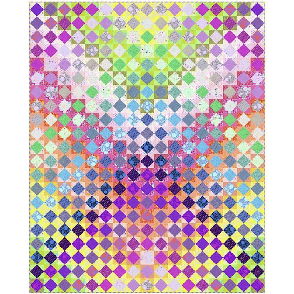 Woven Radiance Quilt Pattern - Free Digital Download-Free Spirit Fabrics-My Favorite Quilt Store