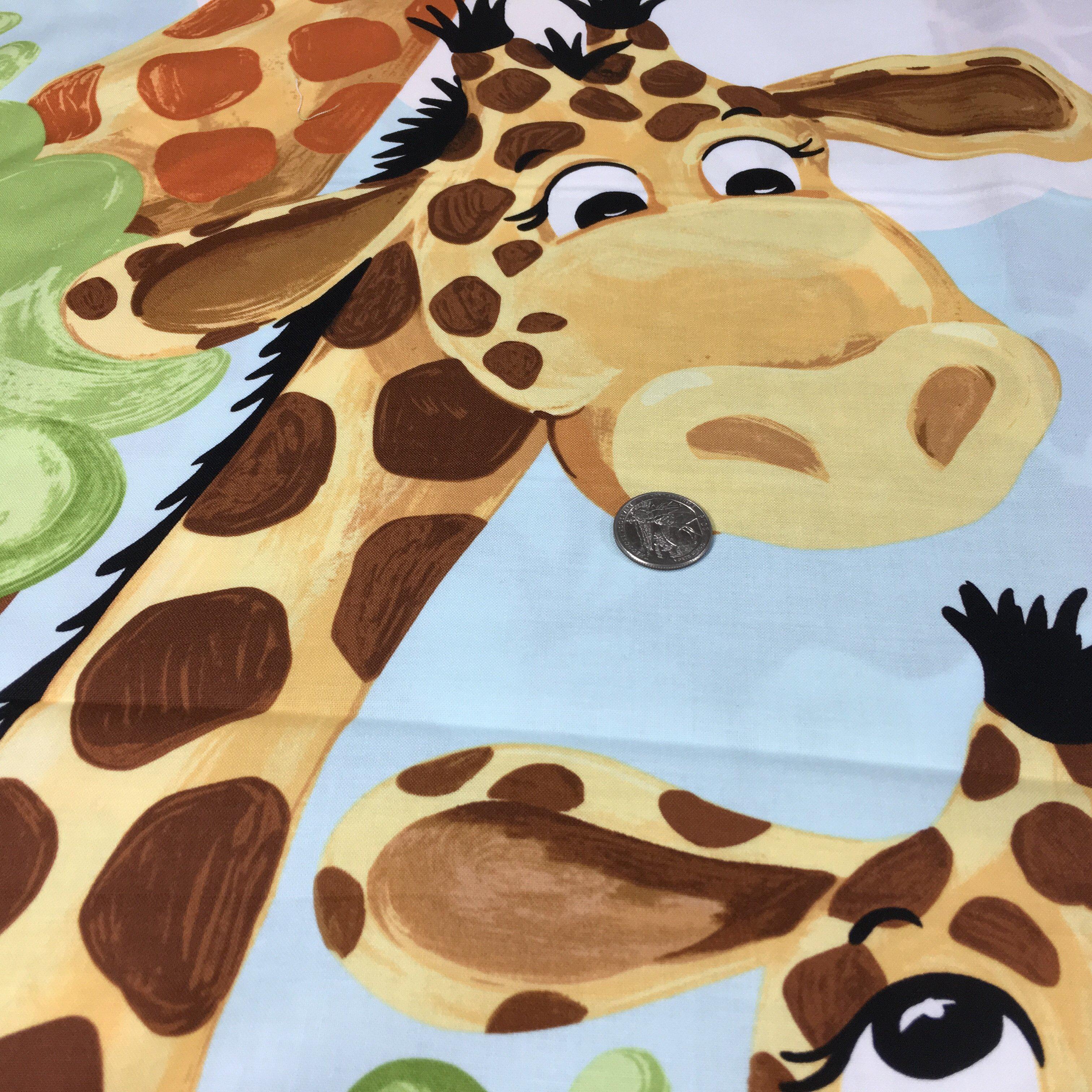 Zoe the Giraffe Panel-Susybee-My Favorite Quilt Store