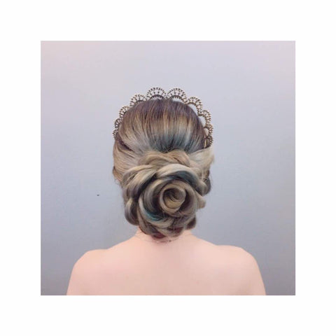 Bridal hair