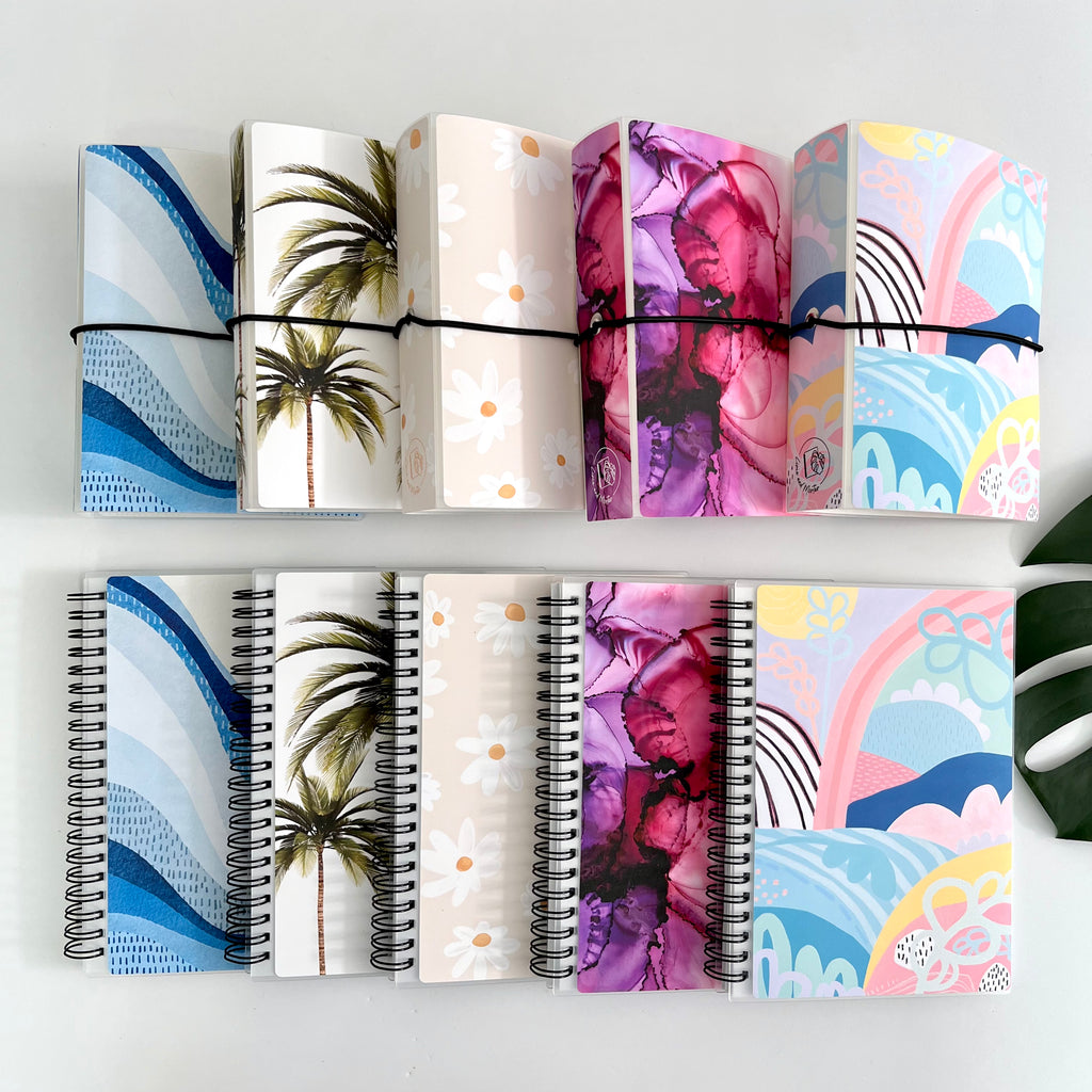 Sticker Reusable Book: Marble Planner Supplies + Foiled Organizer