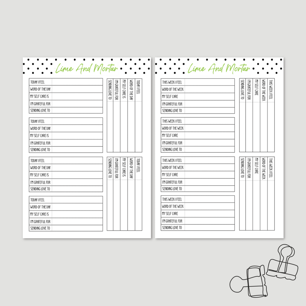 Simple Days of the Week Planner Stickers, Modern DOTW Stickers