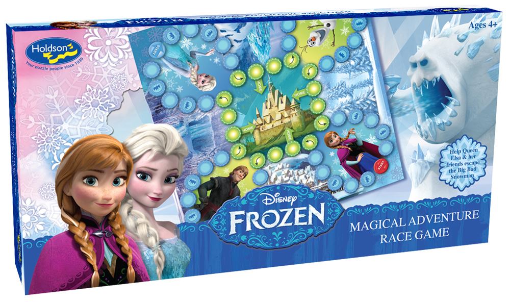 frozen race game