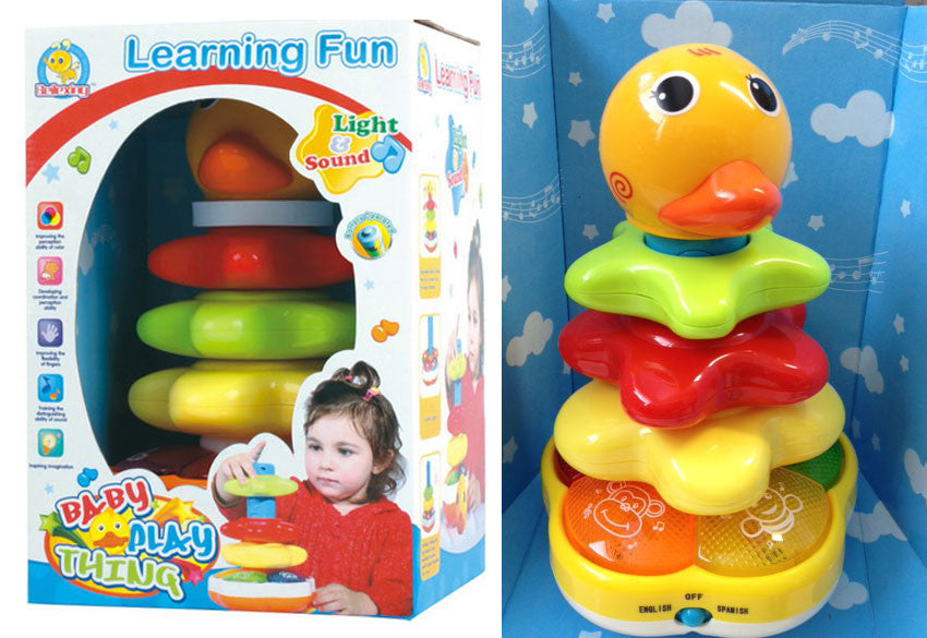 musical stacking rings toy