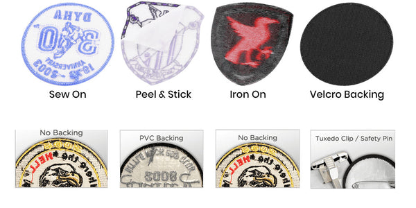 Backings For Custom Patches