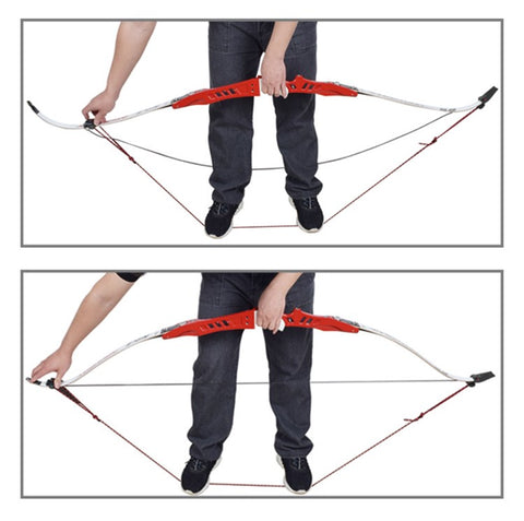 How to string a recurve bow