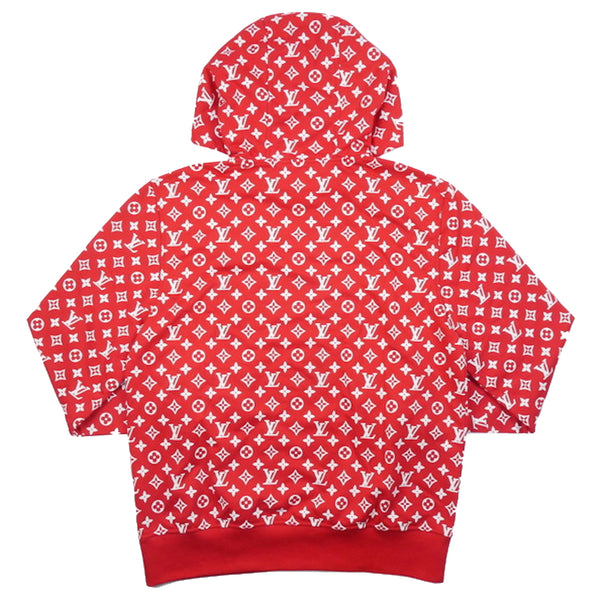 Supreme x Louis Vuitton Monogram Scarf Red - SS17 - US