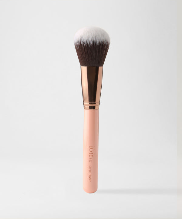 Luxie Beauty 542 Flat Contour Makeup Brush - Rose Gold