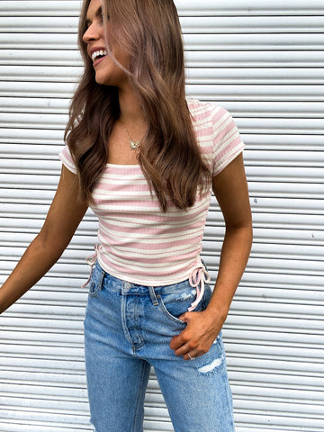 boyfriend jeans with a crop top