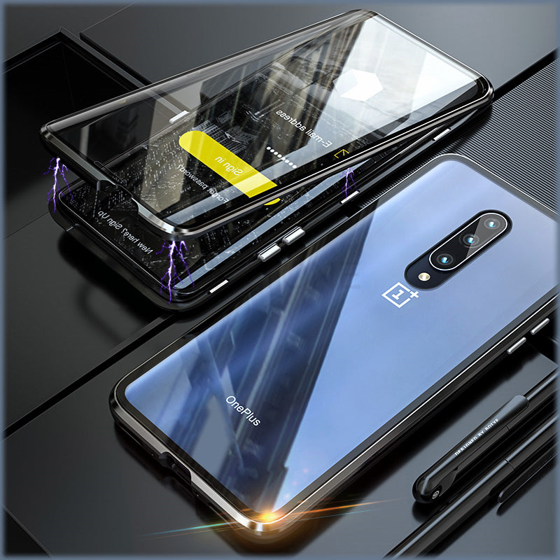 Double Sided Magnetic Glass Case For Oneplus 8 8 Pro Casewale