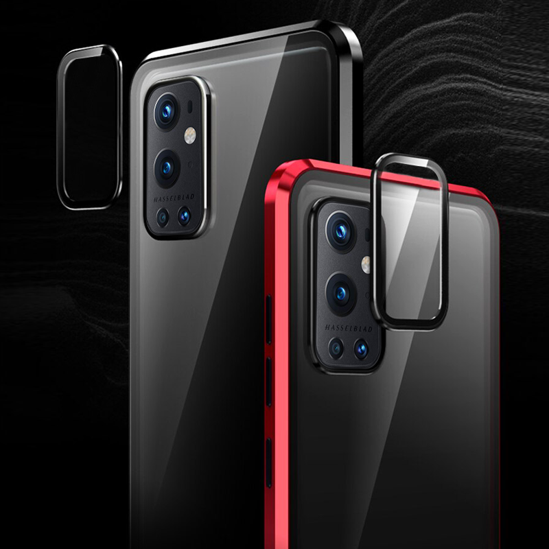 Double Sided Magnetic Glass Case For Oneplus 9 9 Pro Casewale