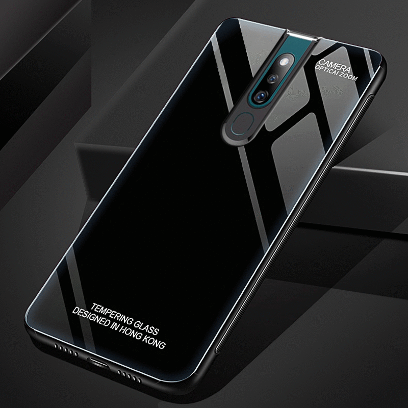 Aurora Tempered Glass Neon Glowing Case For Oppo F11 Pro