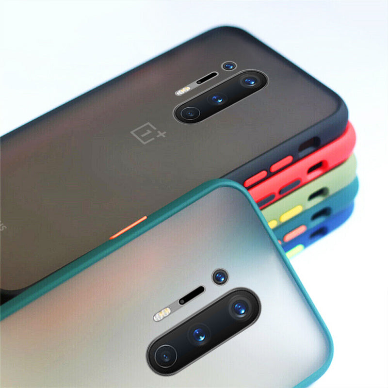 Anti Knock Armor Transparent Matte Case For Oneplus 8 8 Pro Casewale