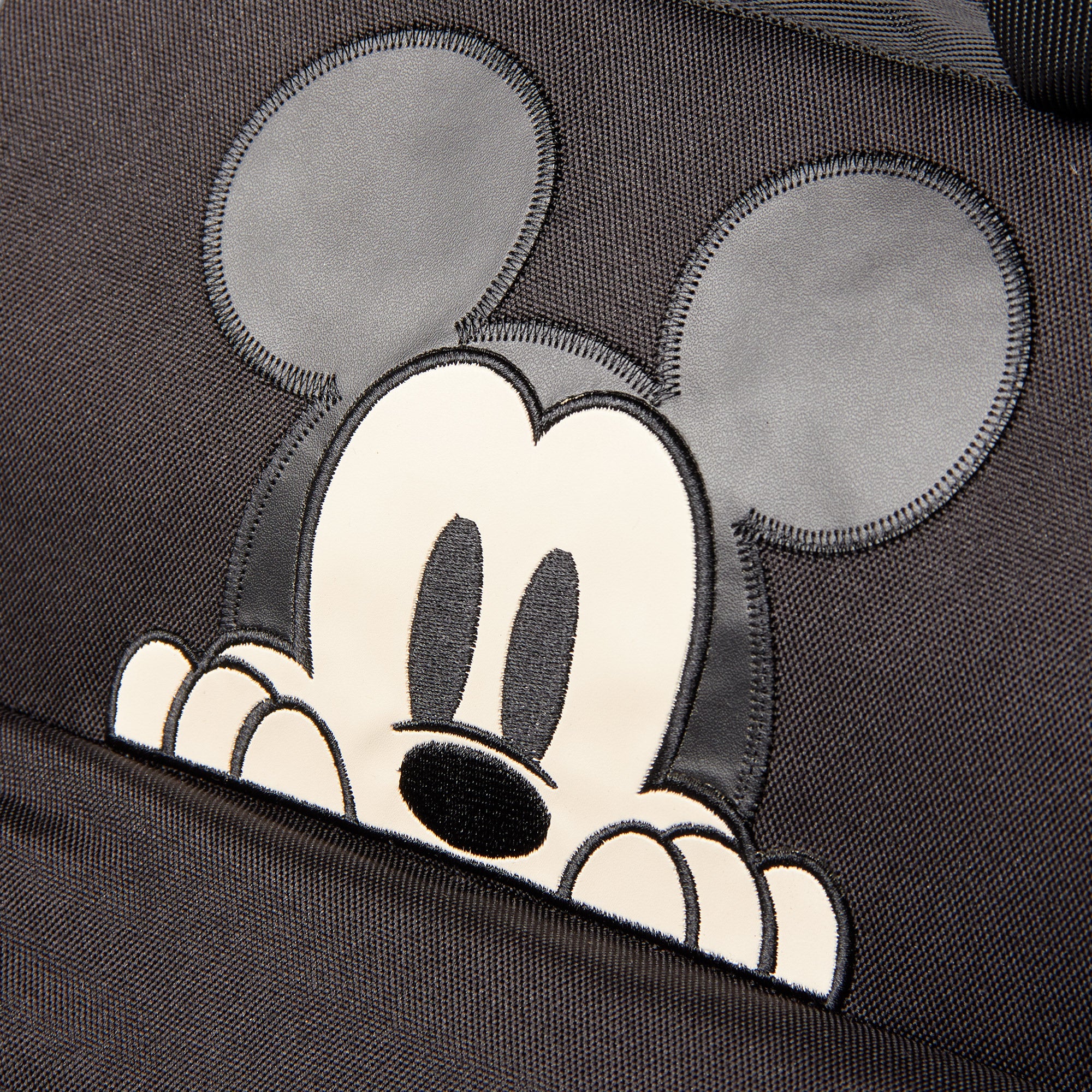 Mickey Mouse 24-Can Backpack - Vegan-leather patch detail