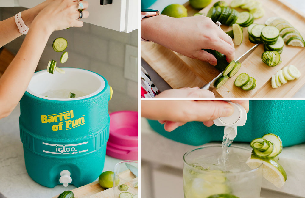 The party-ready drinks dispenser