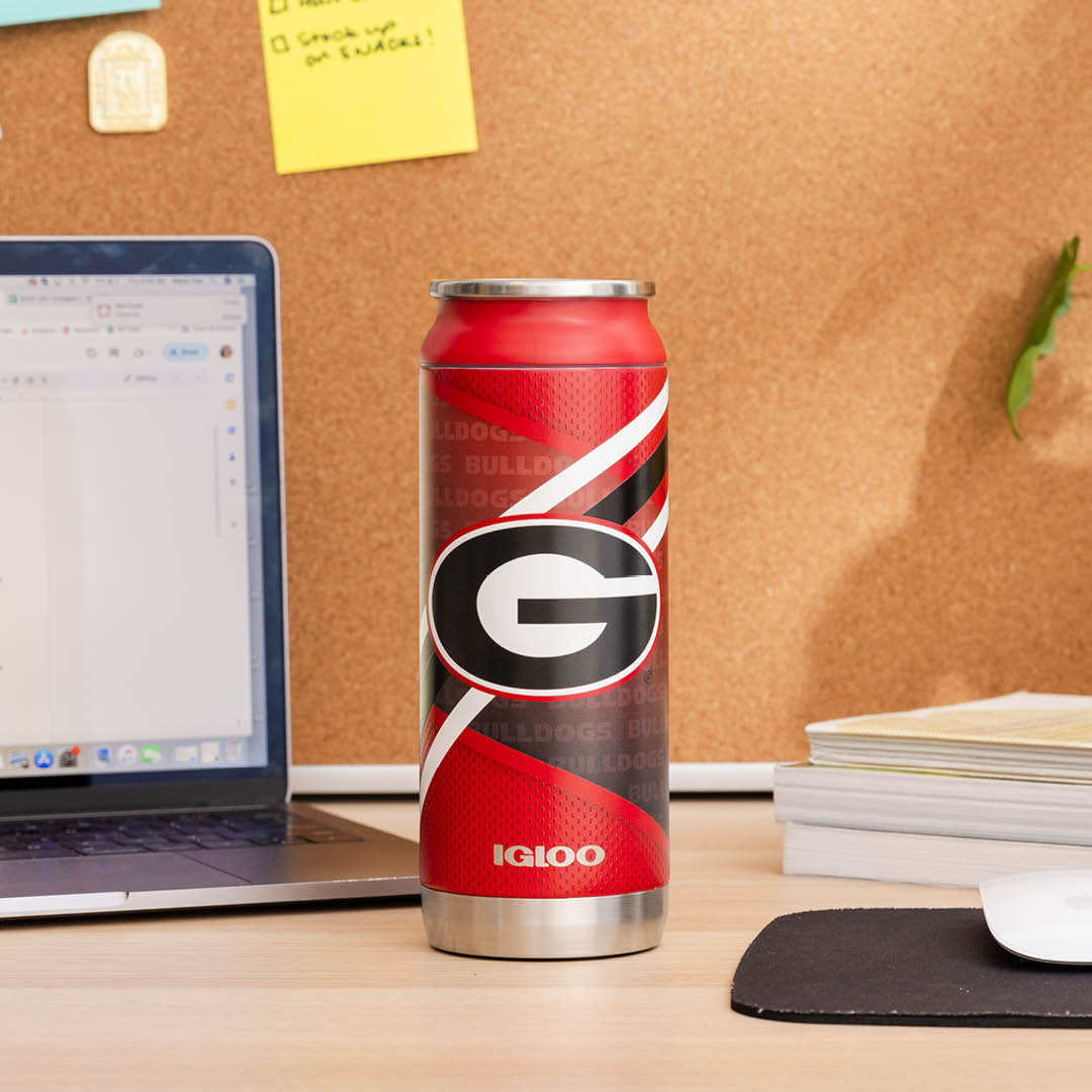 University of Georgia® 16 Oz Can- Front View