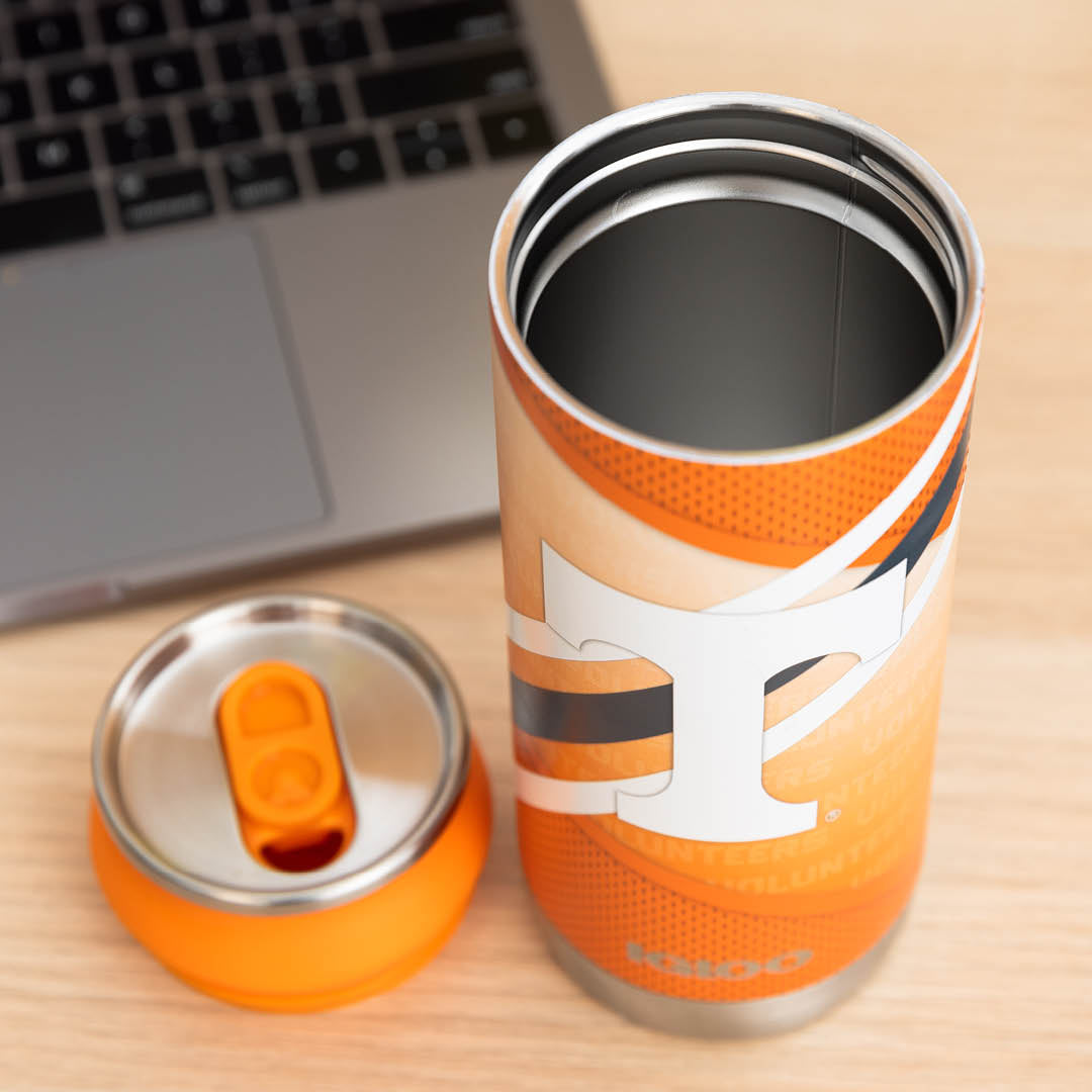 University of Tennessee® 16 Oz Can- Open View