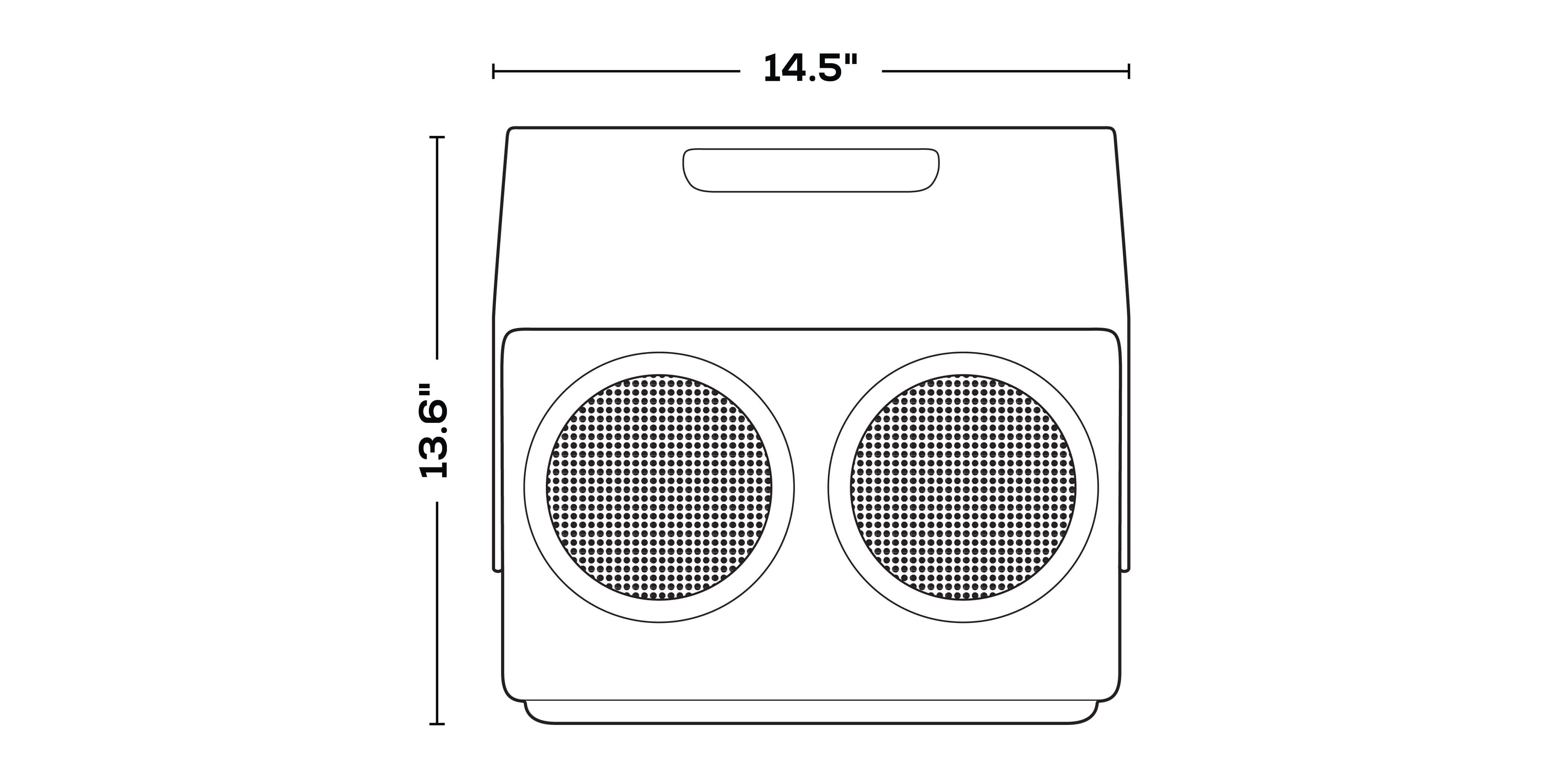 Las Vegas Raiders KoolTunes® dimensions