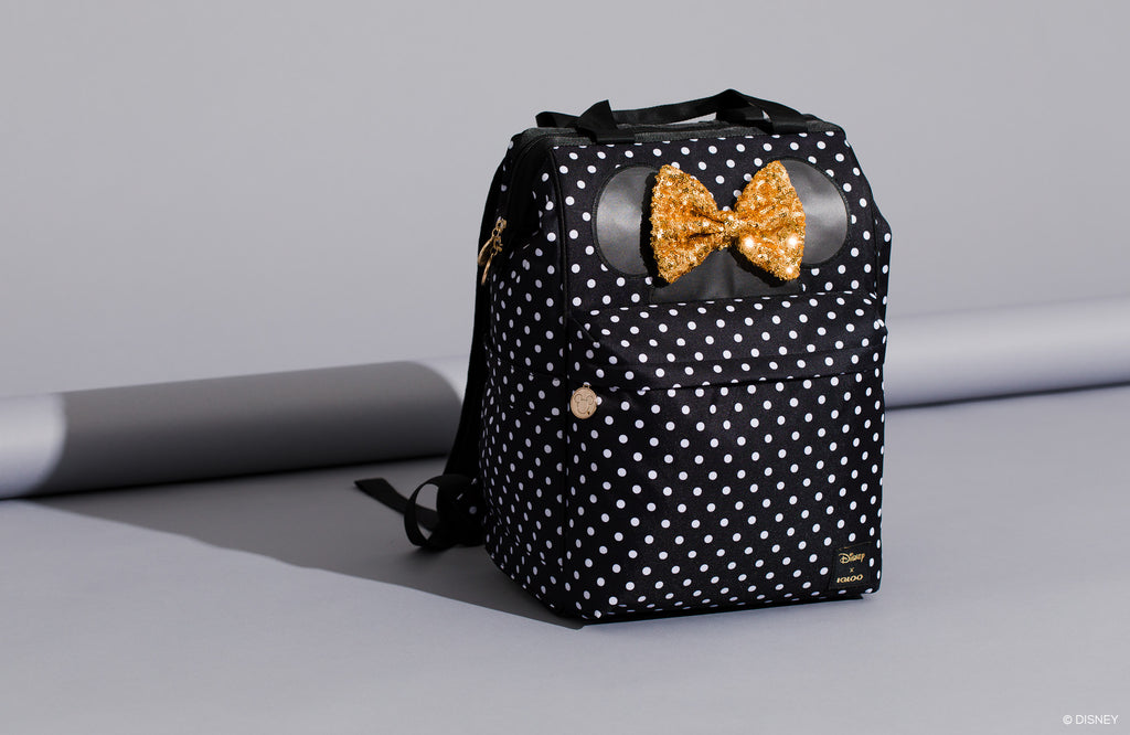 Elegant And Sleek Black And Gold Mickey Mouse Collection - bags 