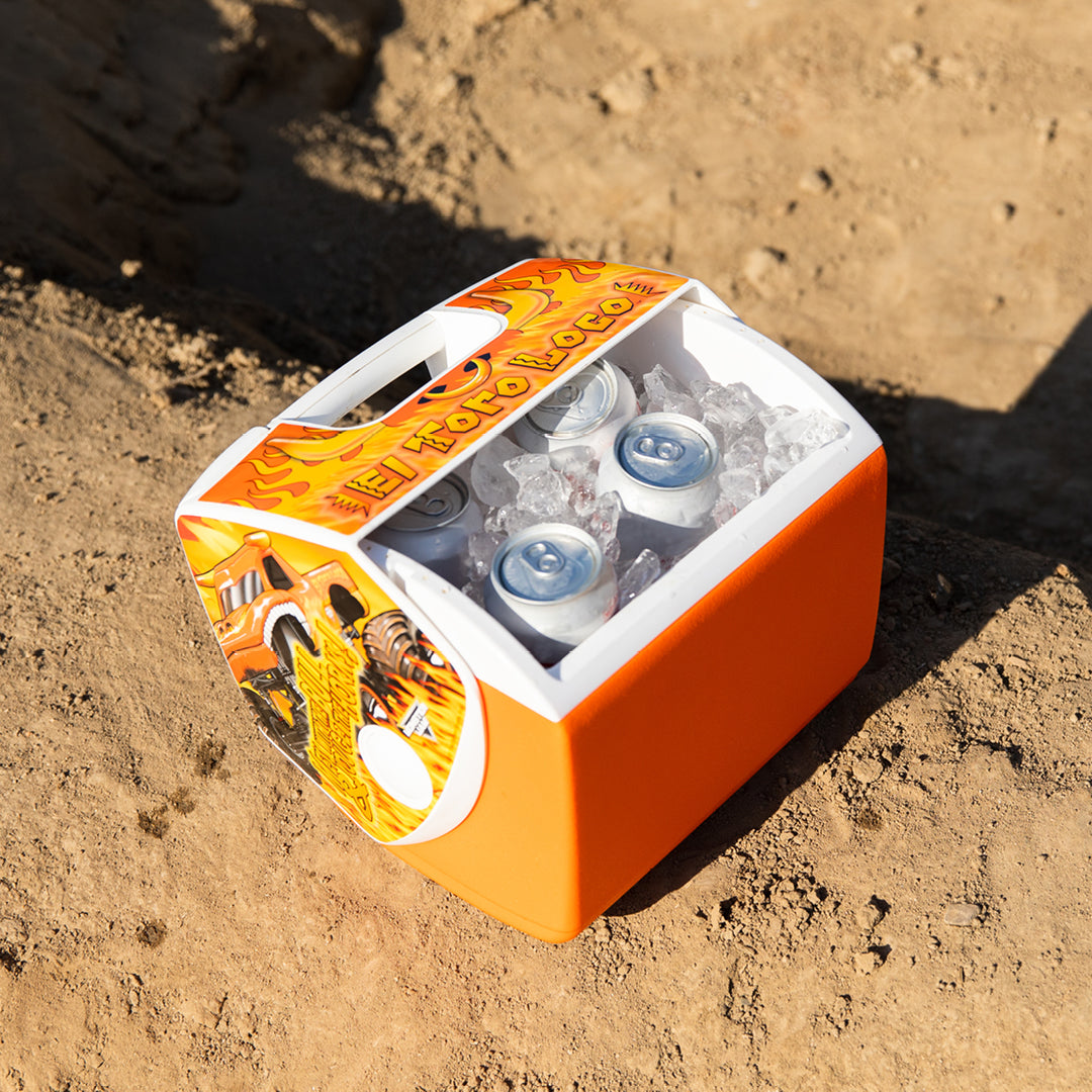 Monster Jam El Toro Loco™ Playmate Cooler - Lid Open