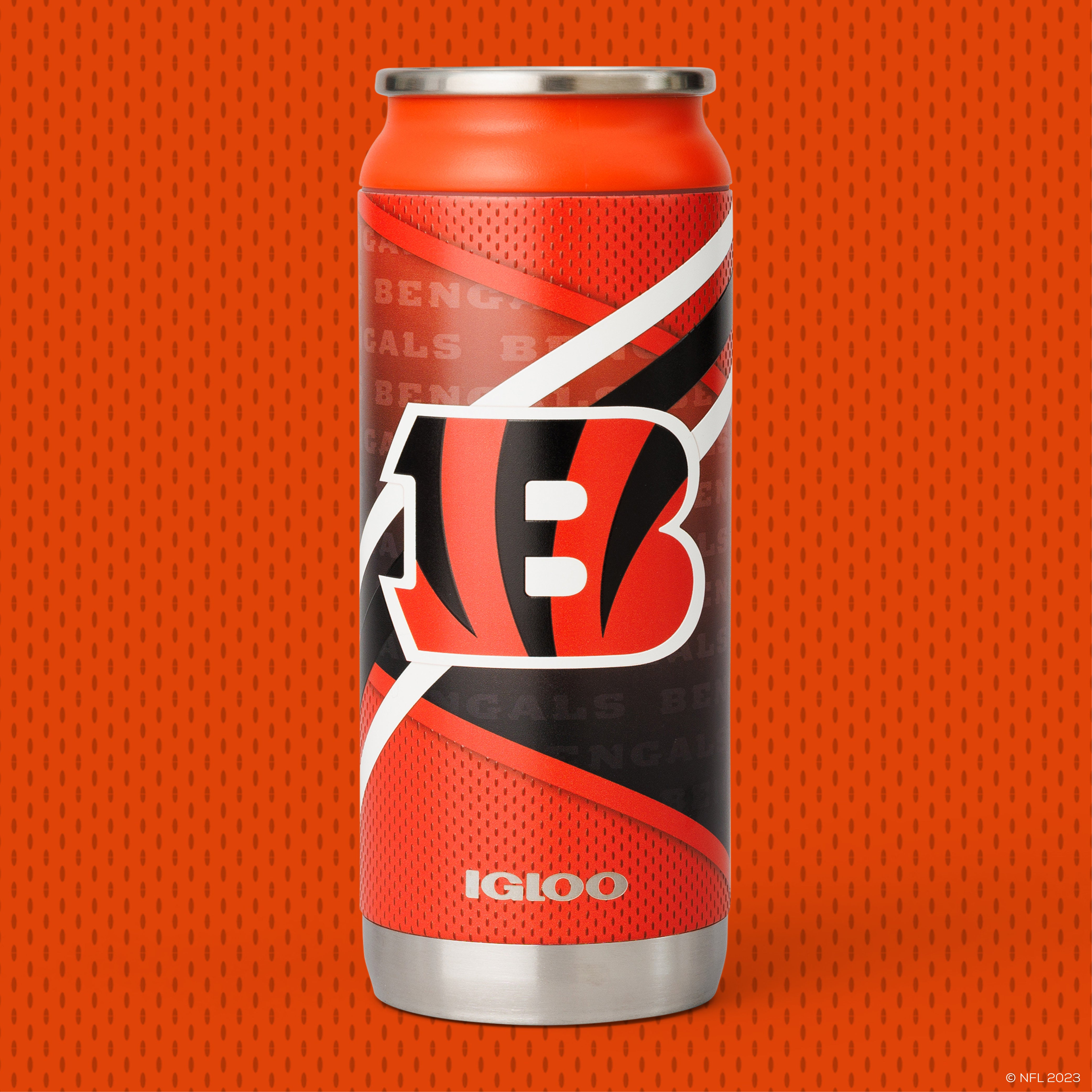 Cincinnati Bengals 16 Oz Can- Front View