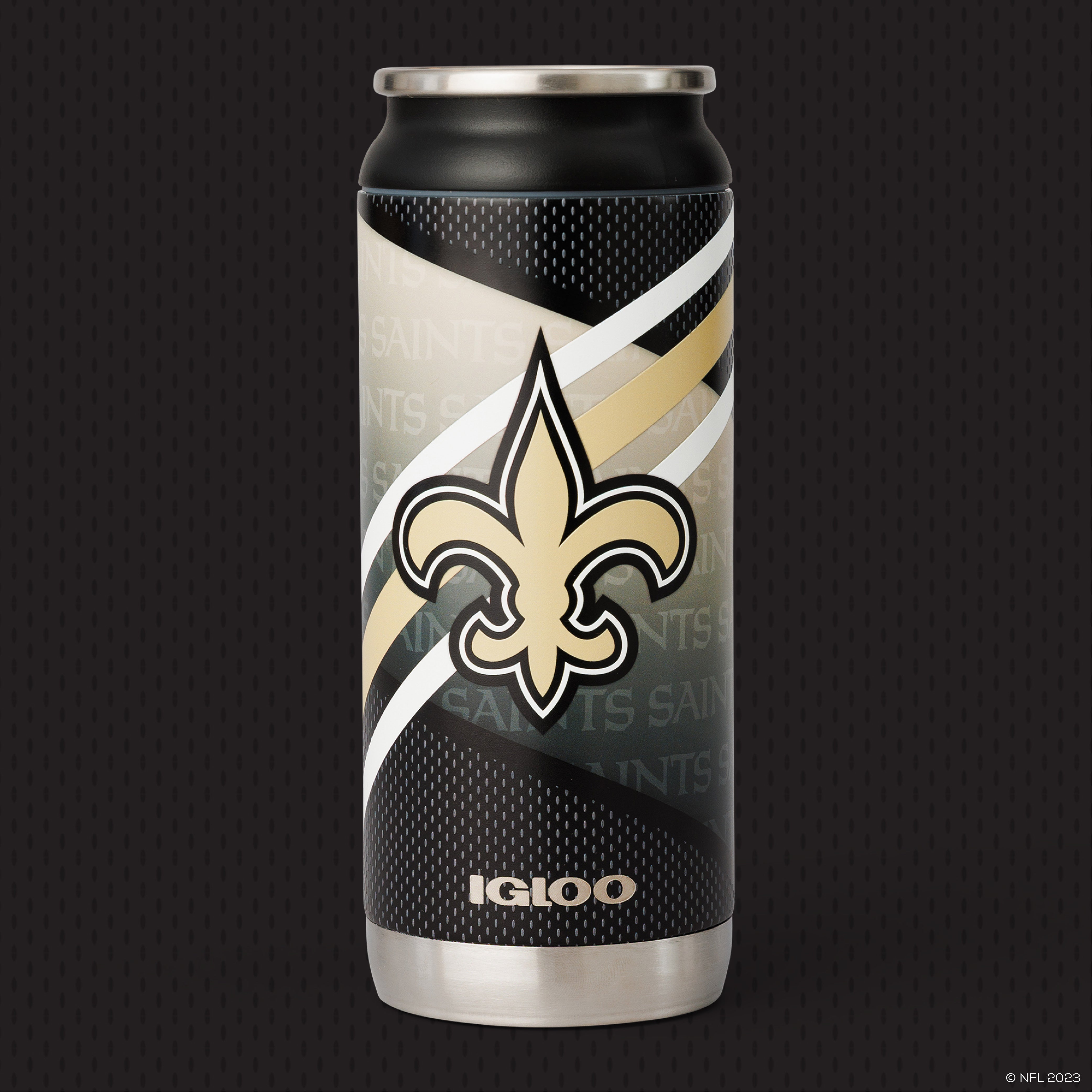 New Orleans Saints 16 Oz Can