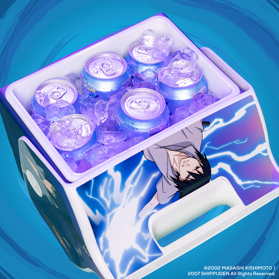 NARUTO SHIPPUDEN Sasuke Little Playmate 7 Qt Cooler