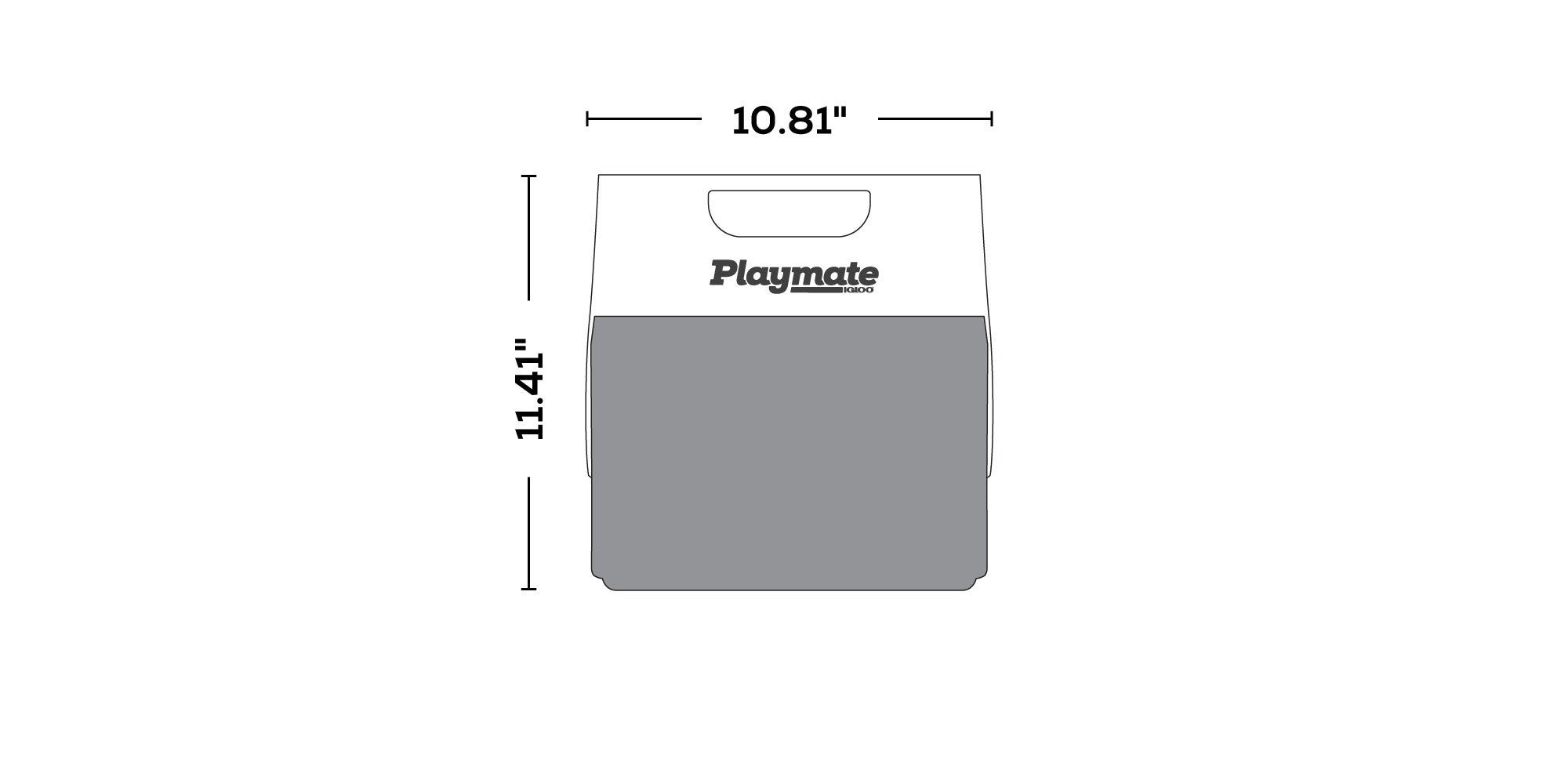 Washington Commanders Little Playmate 7 Qt Cooler dimensions