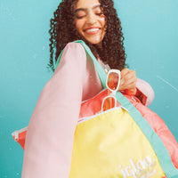 Retro Packable Puffer 20-Can Cooler Bag
