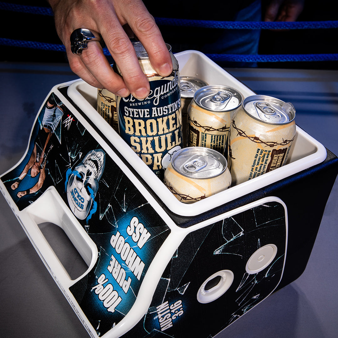 WWE “Stone Cold” Steve Austin Cooler - Open View