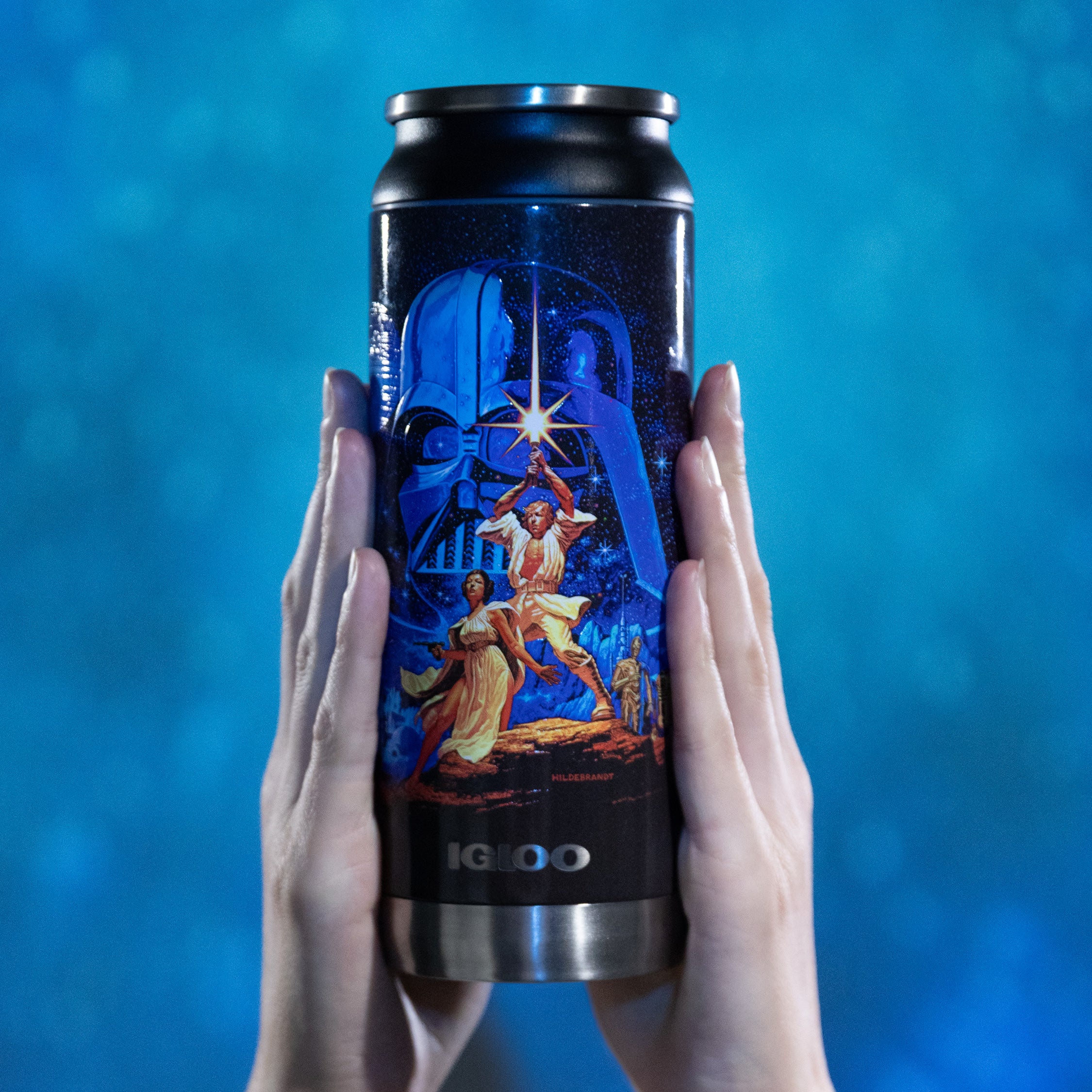 Star Wars™ Poster Art 16 Oz Can- Front View