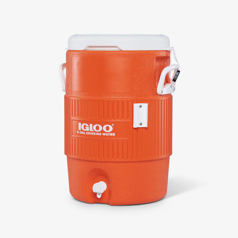 Igloo 1 Gallon Water Jug Beverage Cooler Blue /White EUC
