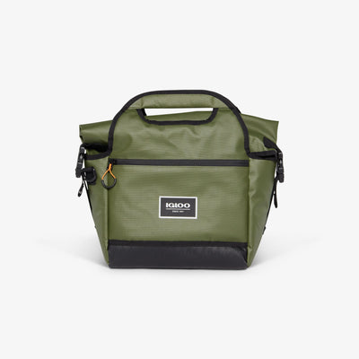 Igloo Overland 28 cans Durable Backpack Softsided Cooler, Green