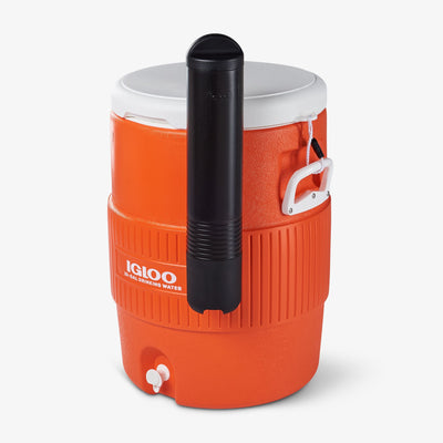 Igloo | 10 Gallon Seat Top Water Jug With Cup Dispenser-Orange