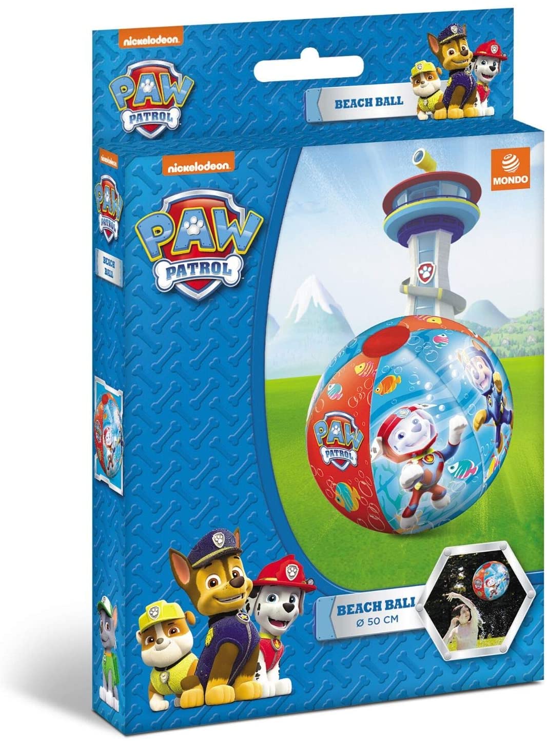 paw patrol beach ball