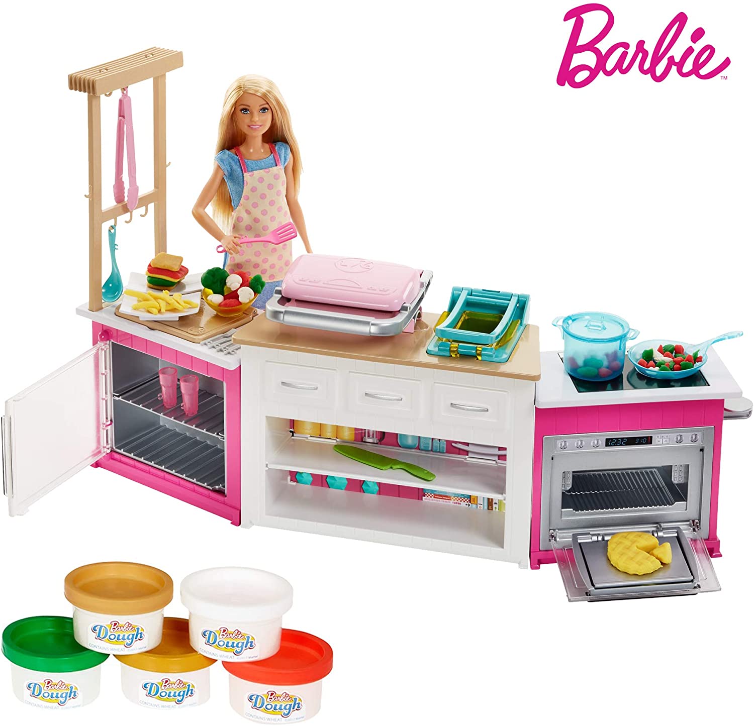 barbie ultimate kitchen set