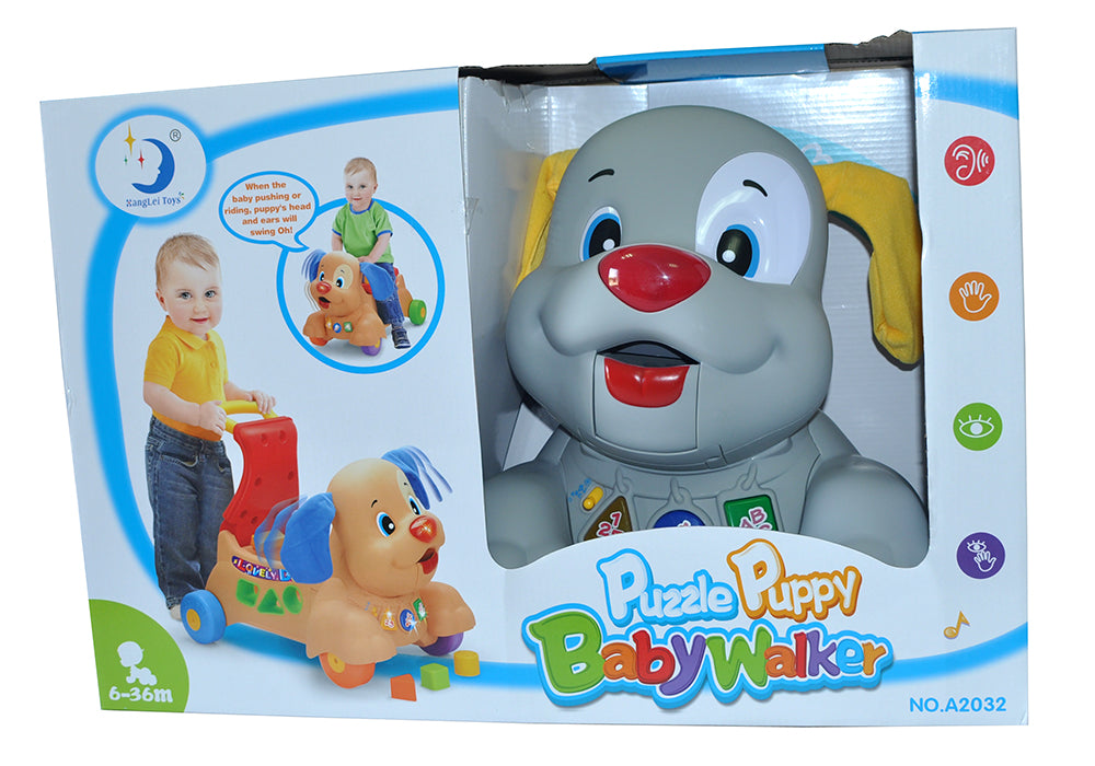 830620 Puzzle Puppy Baby Walker/ Ride 