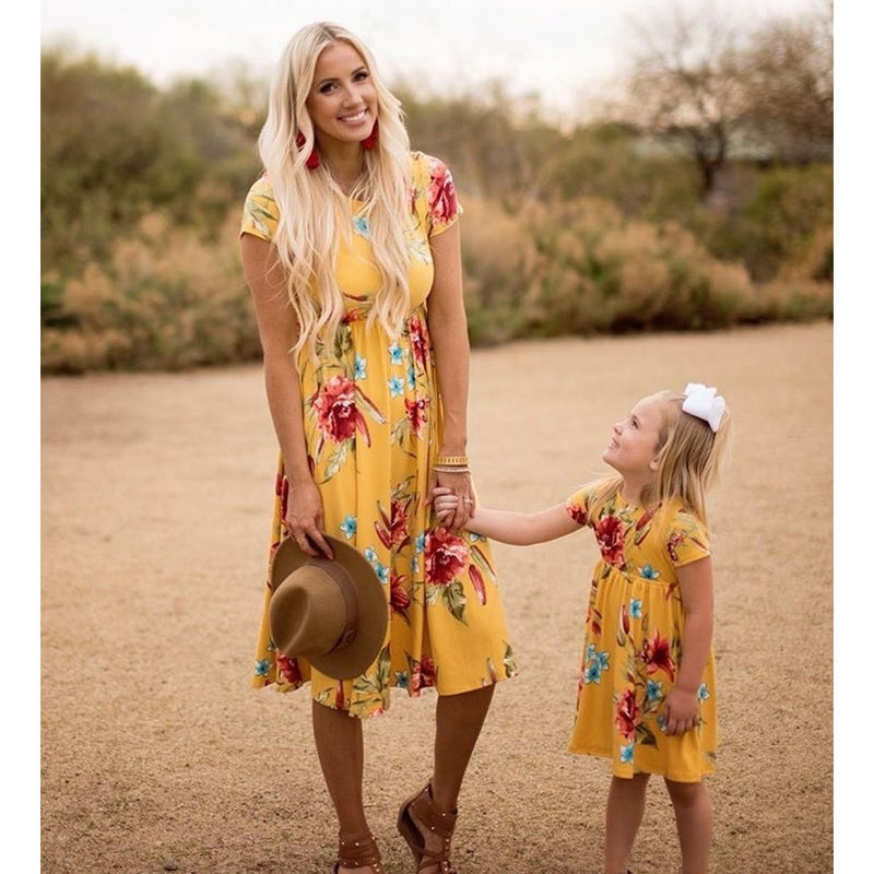 mother daughter casual outfits