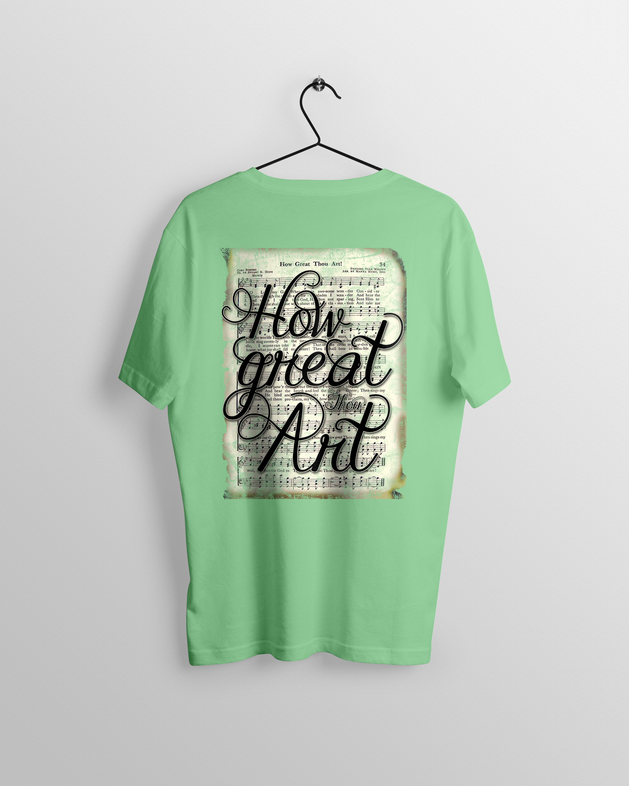 How Great Thou Art T Shirt Praise Hymn Apparel