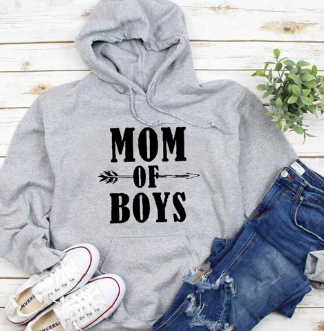 Mom Of Boys hoody sweatshirts