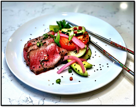 Wagyu Top Sirloin Thai Beef Salad