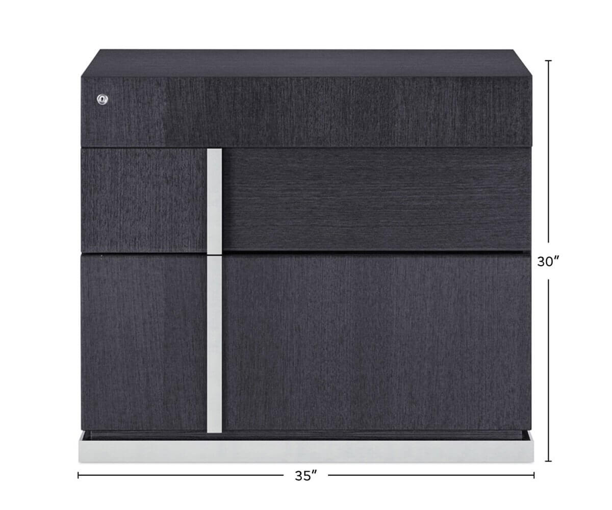 Mondiana Lateral File Cabinet dimensions