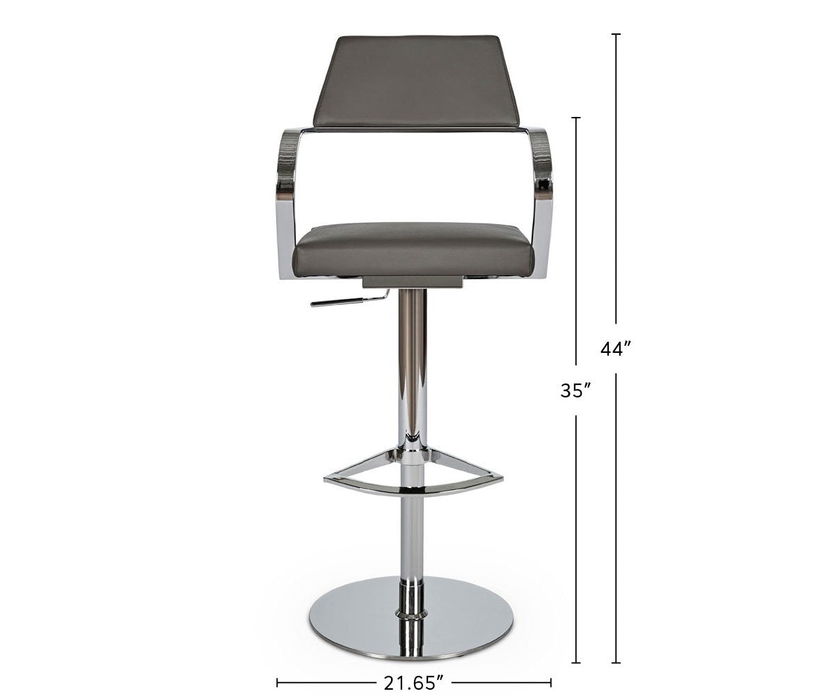 Tovi Adjustable Counter and Bar Stool dimensions