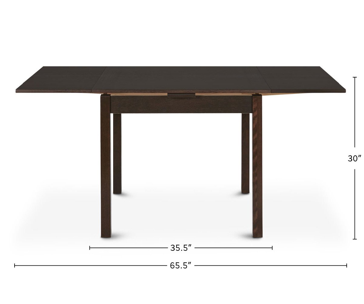 Dinex Beta Extension Table dimensions