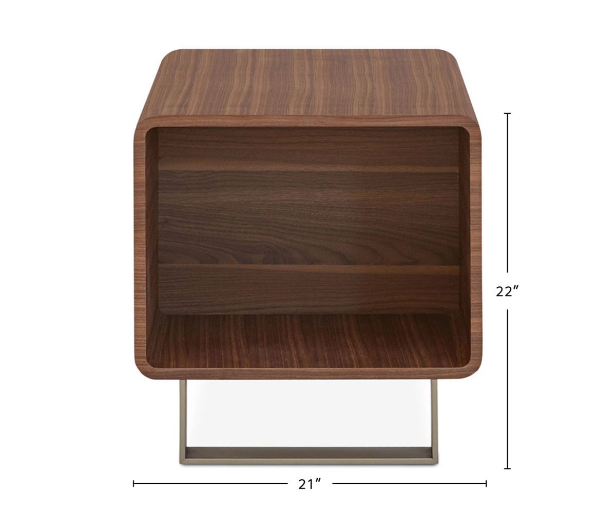 Baptisia End Table dimensions