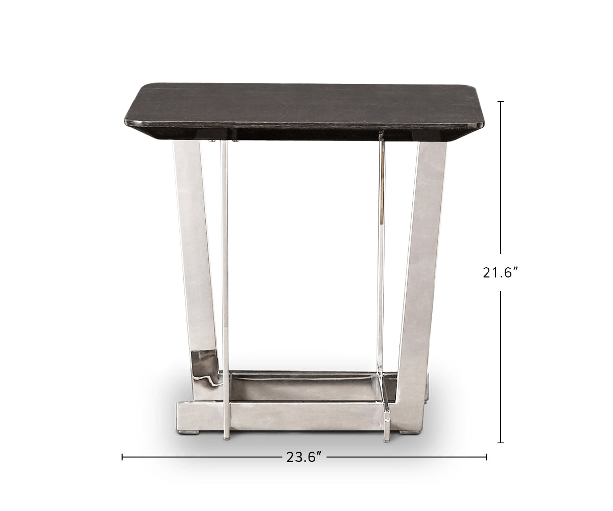 Sieva End Table dimensions