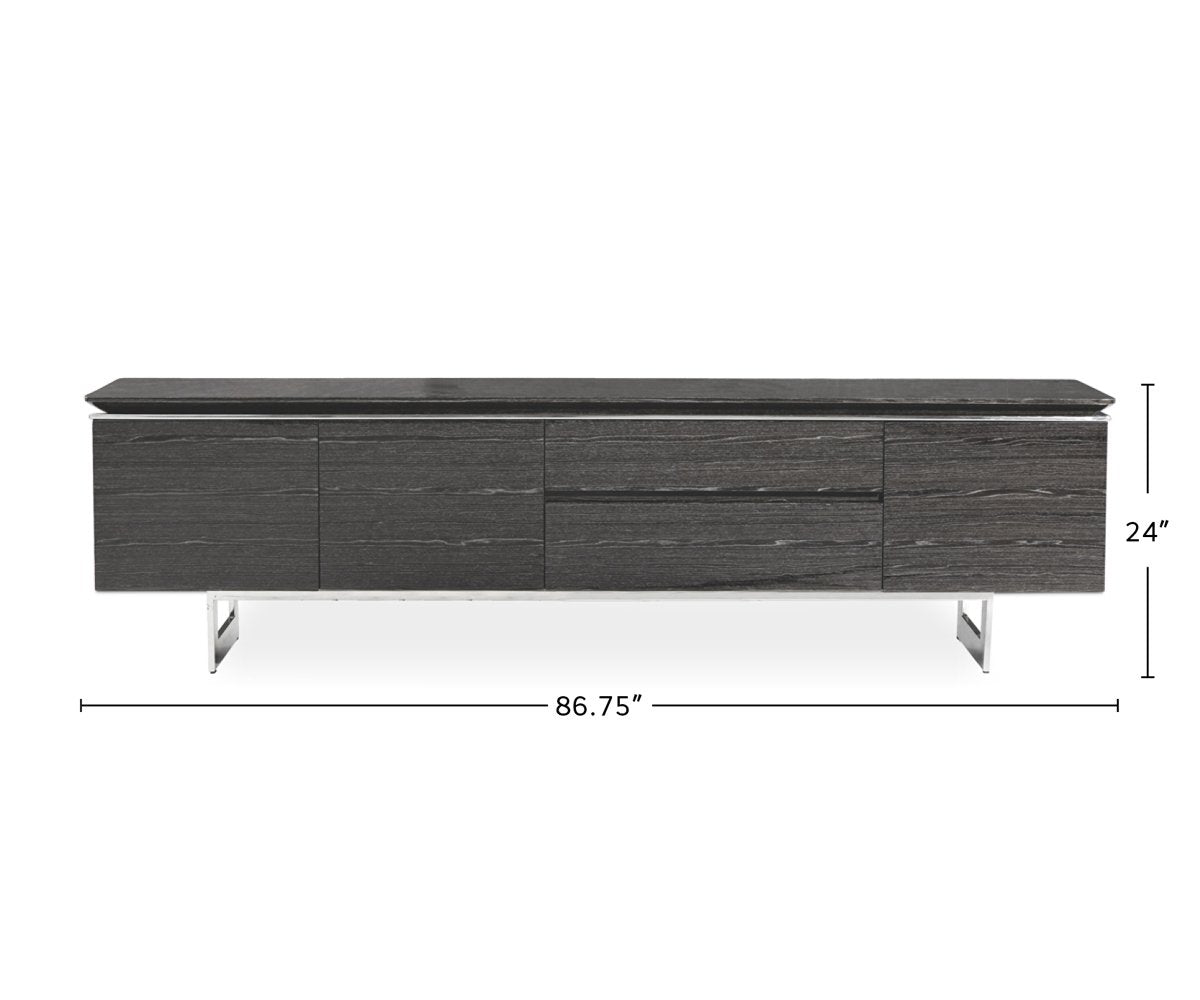 Sieva Media Stand dimensions